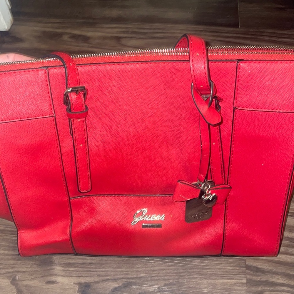 Guess; red bag